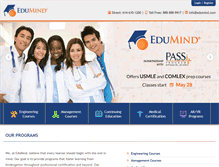 Tablet Screenshot of edumind.com